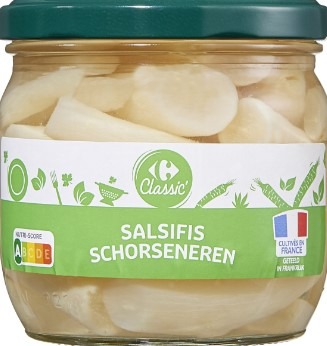 Salsifis Carrefour Classic : photo du produit rappelé le 23/11/2023