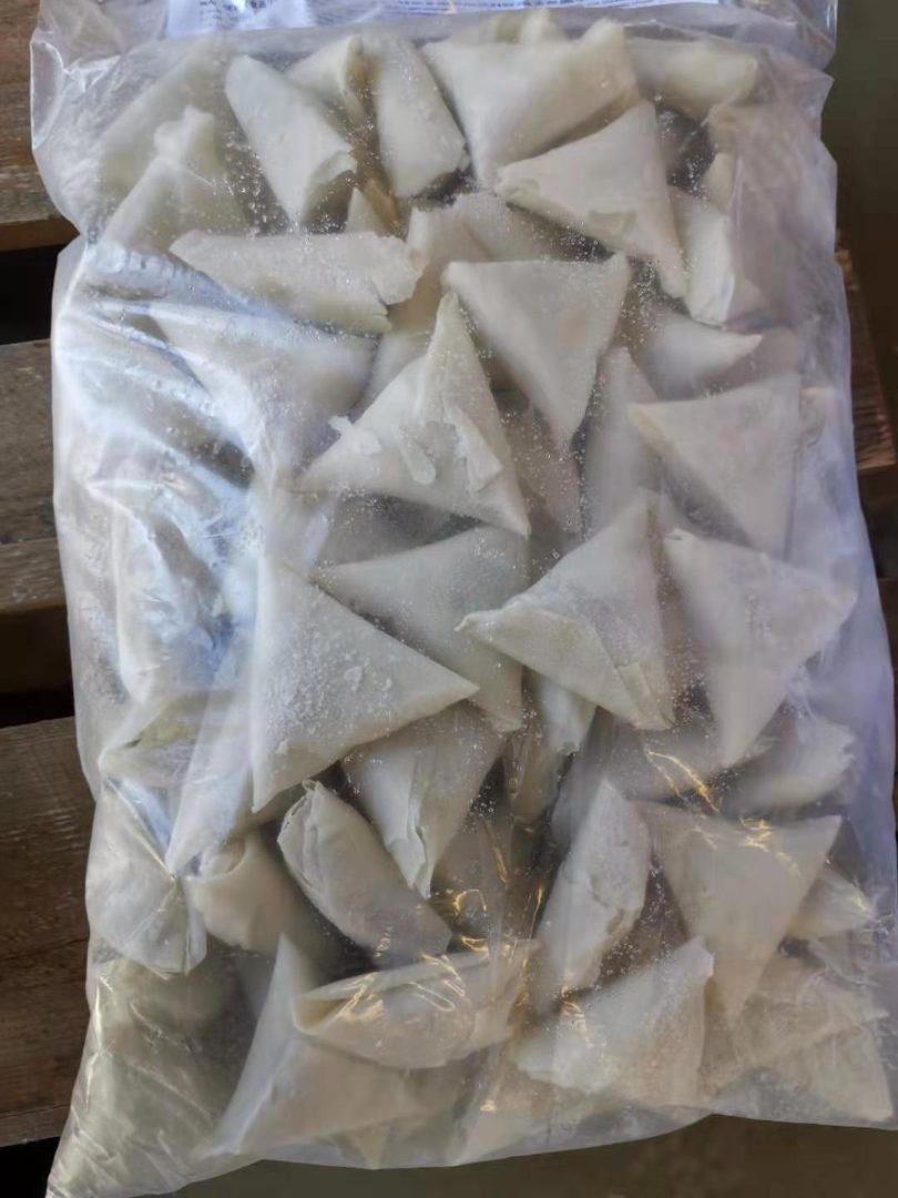 Samoussa au boeuf , samoussa a la volaille Wan Sen , le Gout d'Asie : photo du produit rappelé le 09/06/2022