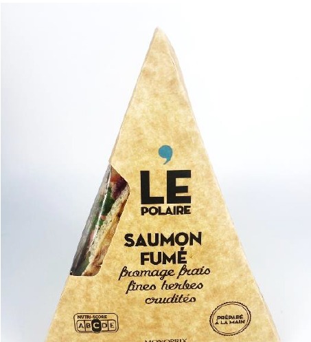Sandwichs au saumon Daily Monop : photo du produit rappelé le 19/11/2024