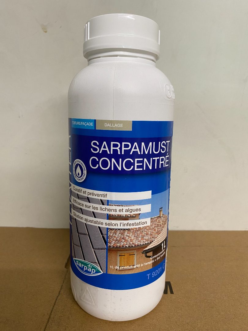 Sarpamust concentre Sarpap : photo du produit rappelé le 05/12/2023