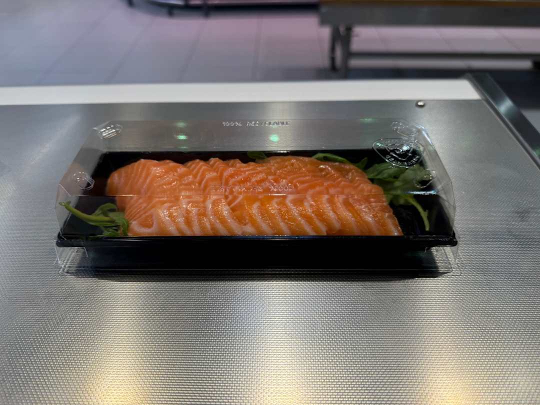 Sashimi au saumon E. Leclerc Thionville : photo du produit rappelé le 07/08/2025