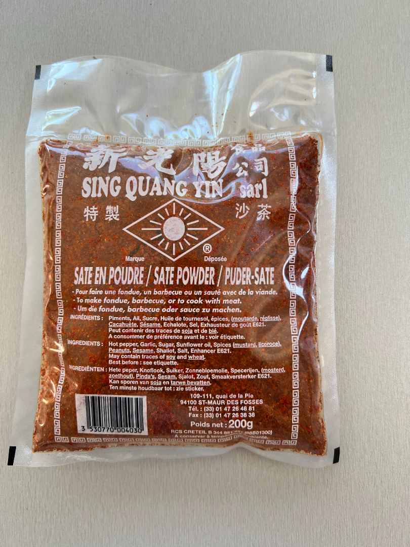 Saté Sing Quang Yin : photo du produit rappelé le 11/05/2022