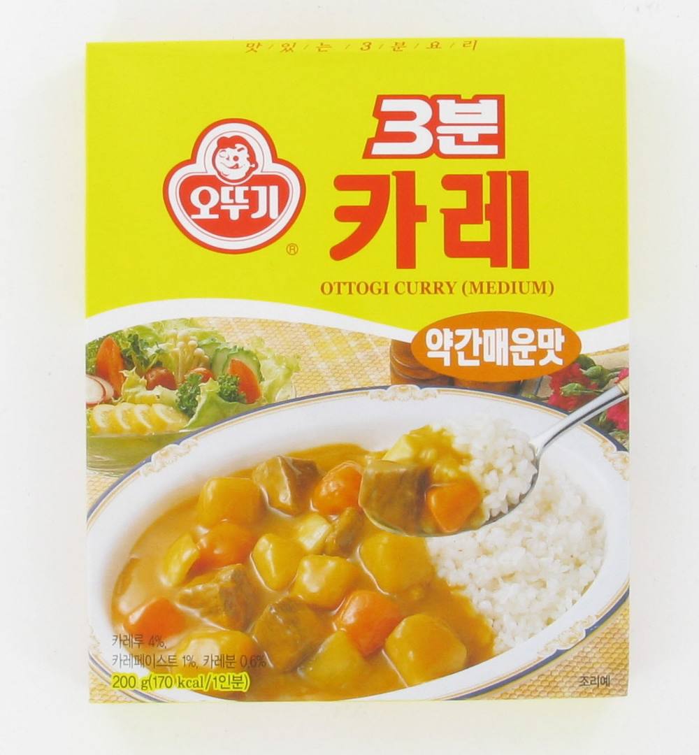 Sauce au curry Ottogi : photo du produit rappelé le 12/10/2021