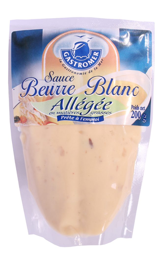 Sauce beurre blanc allegee 200g Gastromer : photo du produit rappelé le 08/12/2021