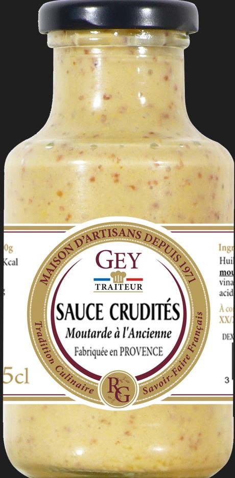 Sauce crudite Raoul Gey : photo du produit rappelé le 18/11/2024