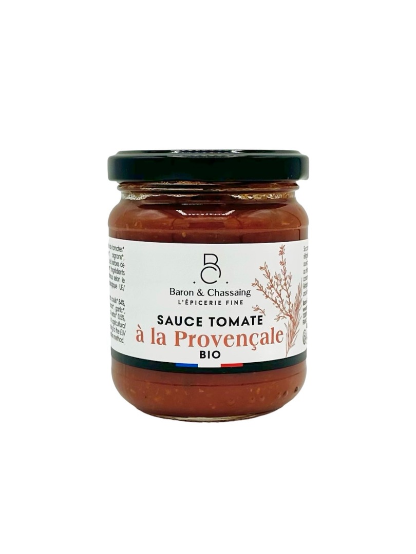 Sauce tomate à la provençale bio Baron & Chassaing l'Épicerie Fine : photo du produit rappelé le 21/11/2024
