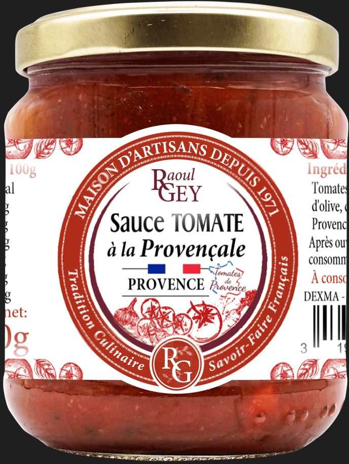 Sauce tomate provencale Raoul Gey : photo du produit rappelé le 18/11/2024