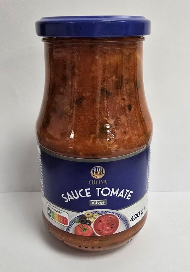 Sauces tomate 420g Cucina : photo 2 sur 2 du produit rappelé le 11/04/2025
