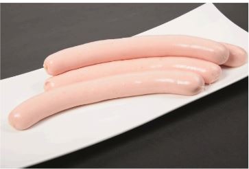 Saucisse blanche Hyper U : photo du produit rappelé le 25/02/2025