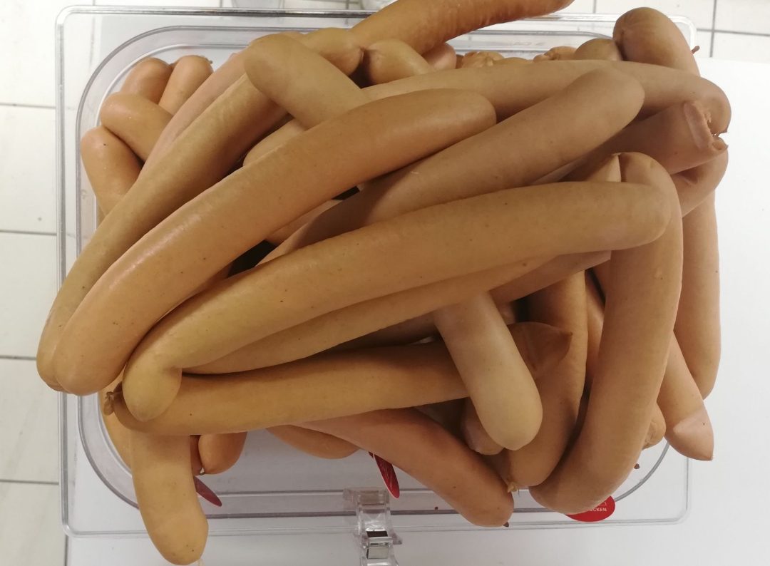 Saucisse bockwurst vendu au rayon traditionnel : photo du produit rappelé le 15/10/2021