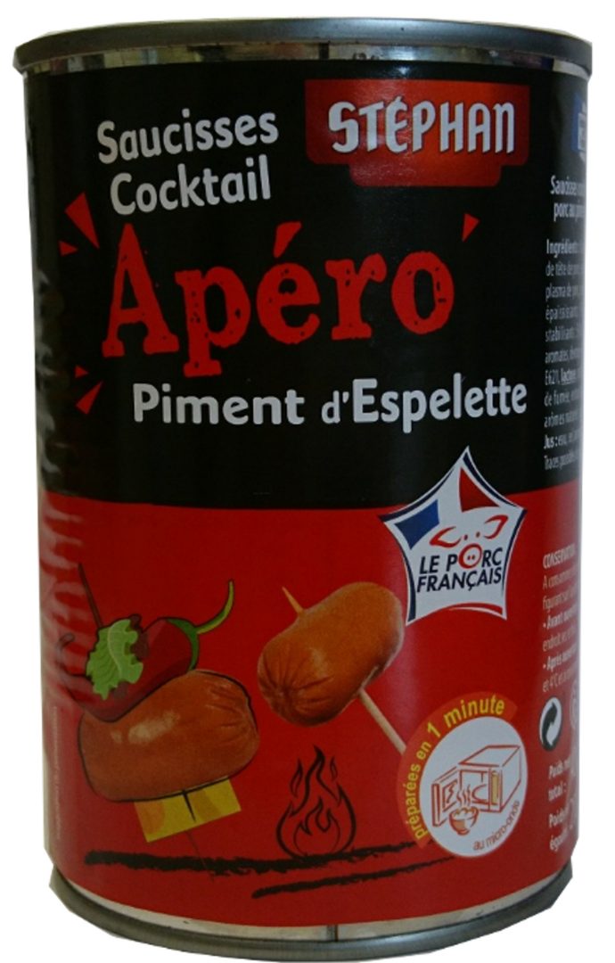 Saucisse cocktail en conserve Stephan : photo 3 sur 3 du produit rappelé le 12/08/2021