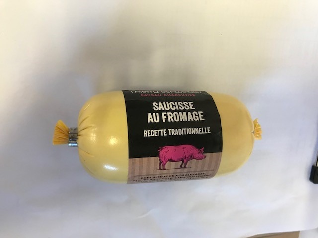 Saucisse de fromage Thierry Schweitzer : photo du produit rappelé le 08/03/2024