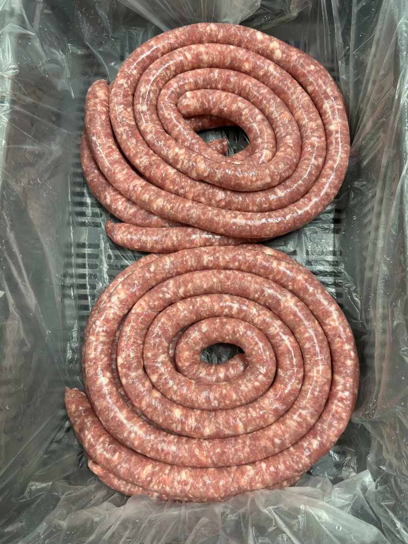 Saucisse de toulouse brasse Affrais : photo du produit rappelé le 18/09/2025