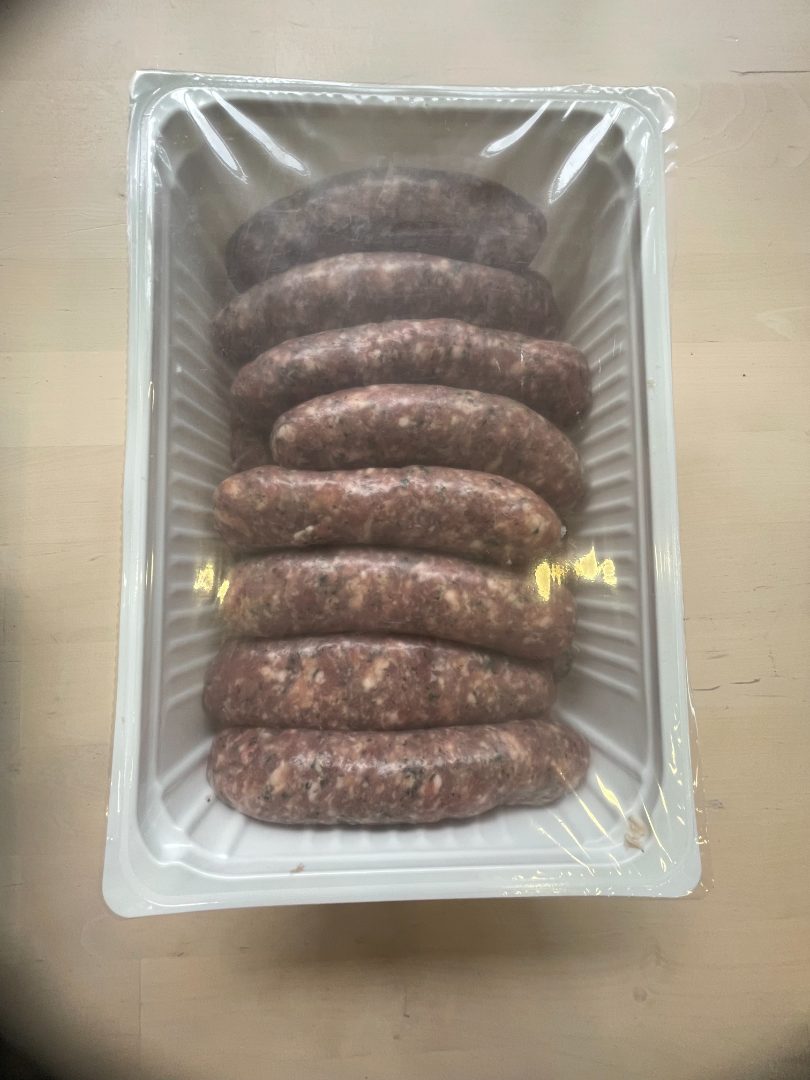 Saucisse de toulouse nature : photo du produit rappelé le 05/12/2025
