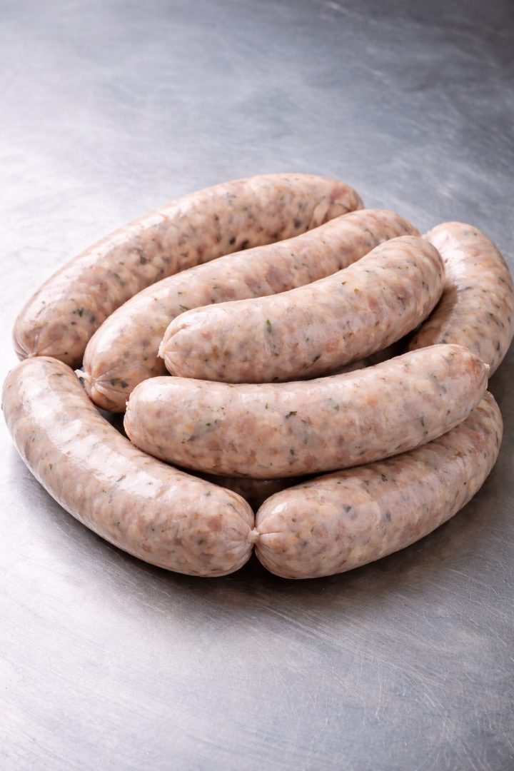 Saucisse de veau : photo du produit rappelé le 17/02/2026