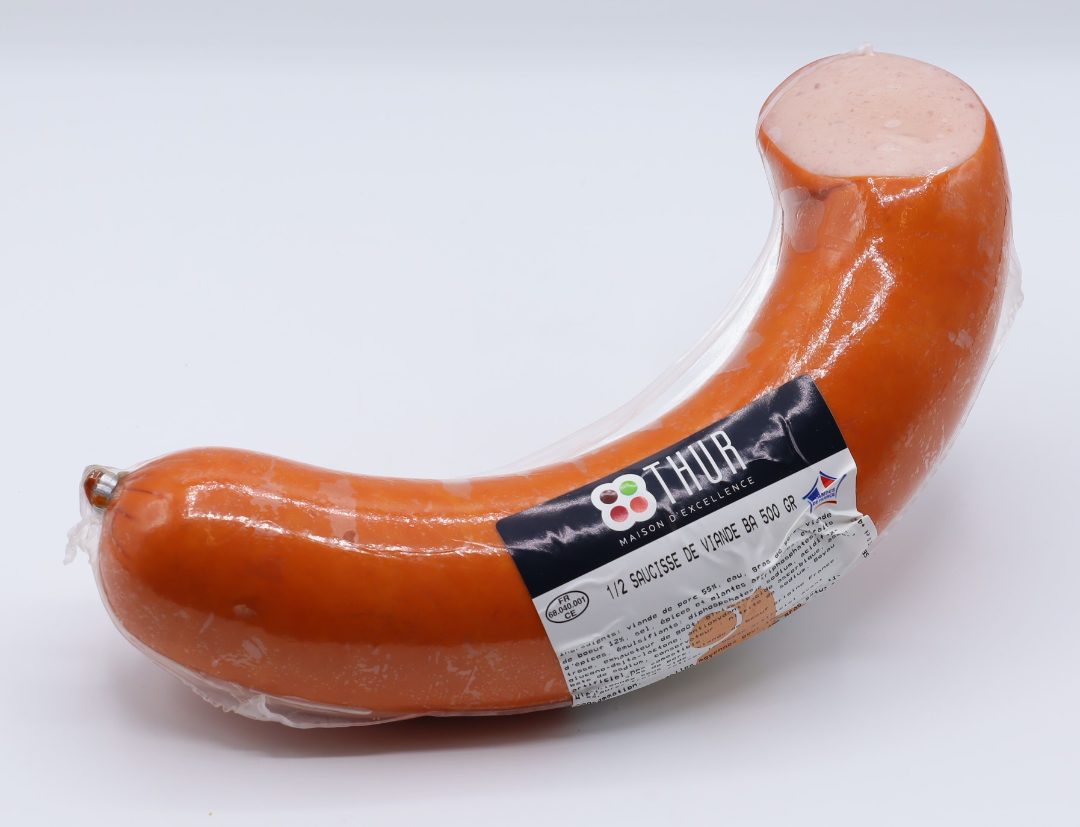 Saucisse de viande Charcuterie de la Thur : photo du produit rappelé le 17/03/2026