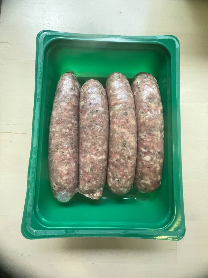 Saucisse oignon herbes Vallegrain : photo du produit rappelé le 05/12/2025