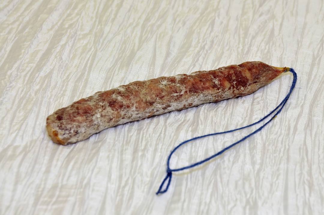 Saucisse sèche aux olives poivrons, ou figues Les Salaisons de Meillonnas : photo 5 sur 5 du produit rappelé le 06/09/2021