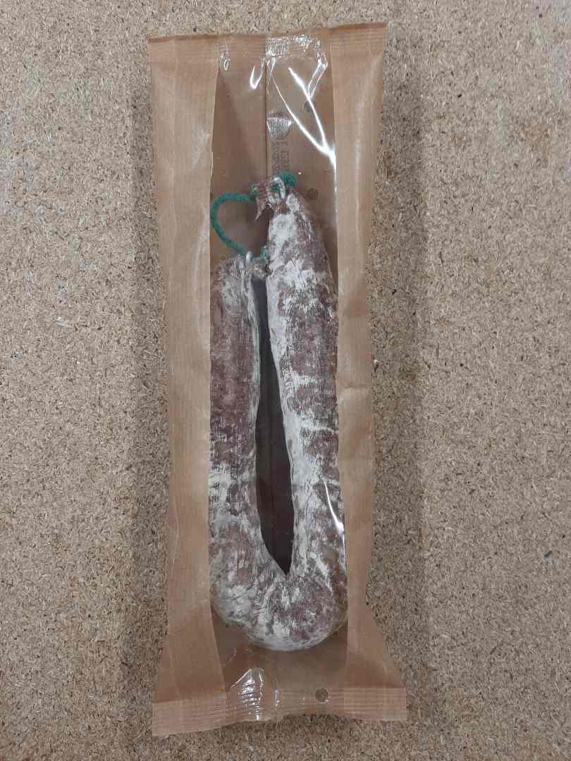 Saucisse seche bio 200g bioporc kraft vpf : photo du produit rappelé le 24/03/2023