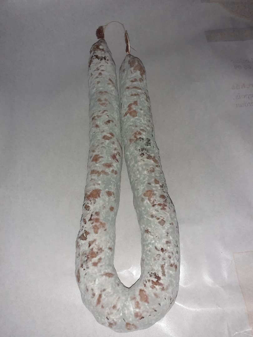 Saucisse seche Charcuterie Rouch : photo du produit rappelé le 13/11/2024