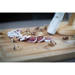 Saucisse sèche de canard Fermiers Gastronomes : photo du produit rappelé le 05/08/2025