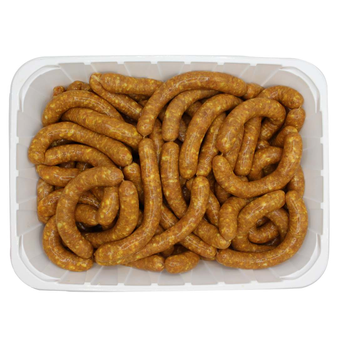 Saucisses de volaille indiennes : photo du produit rappelé le 08/01/2024