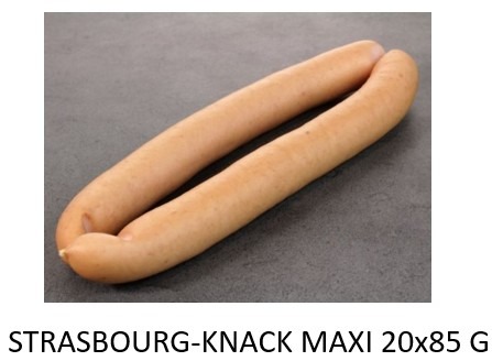 Saucisses Kirn : photo du produit rappelé le 01/08/2025