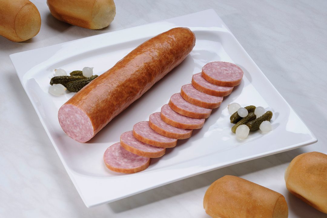 Saucisson cuit a l'ail nature et fume Gast : photo du produit rappelé le 14/06/2021
