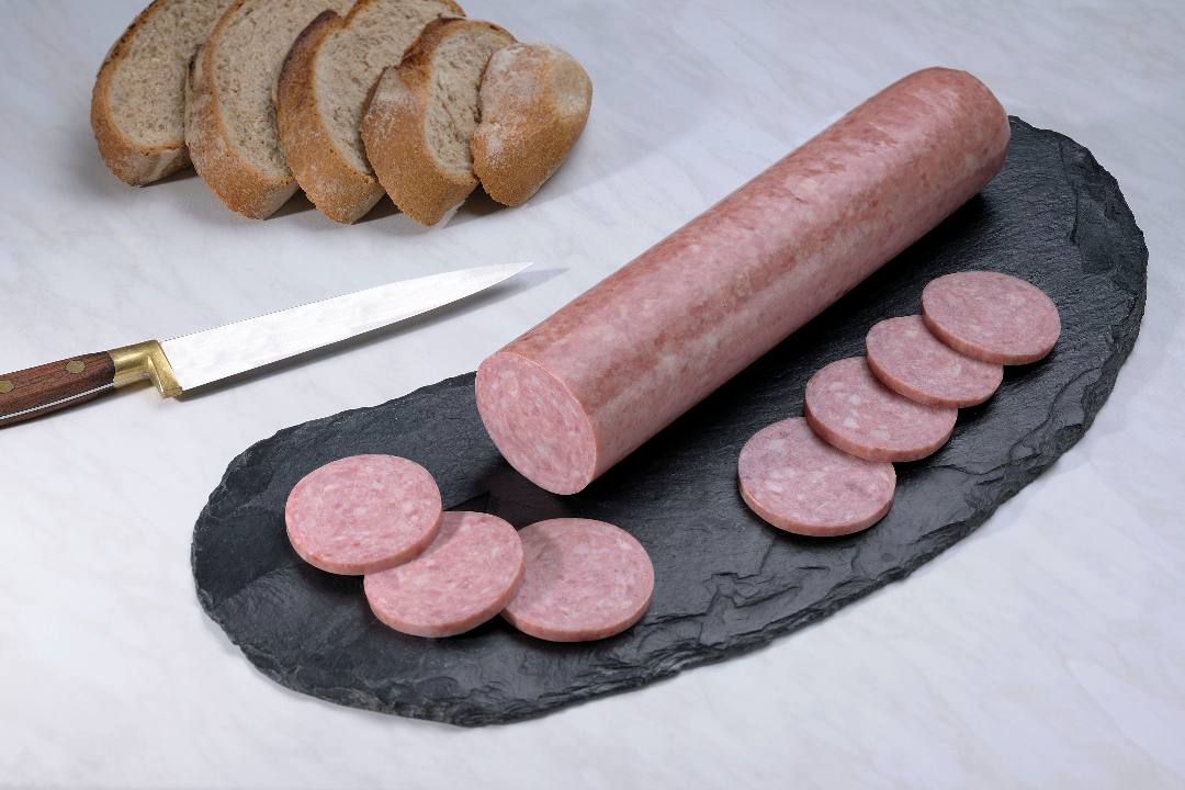 Saucisson cuit a l'ail nature et fume Gast : photo 2 sur 3 du produit rappelé le 14/06/2021