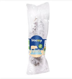 Saucisson sec allegé 200g Biocoop : photo du produit rappelé le 24/03/2023