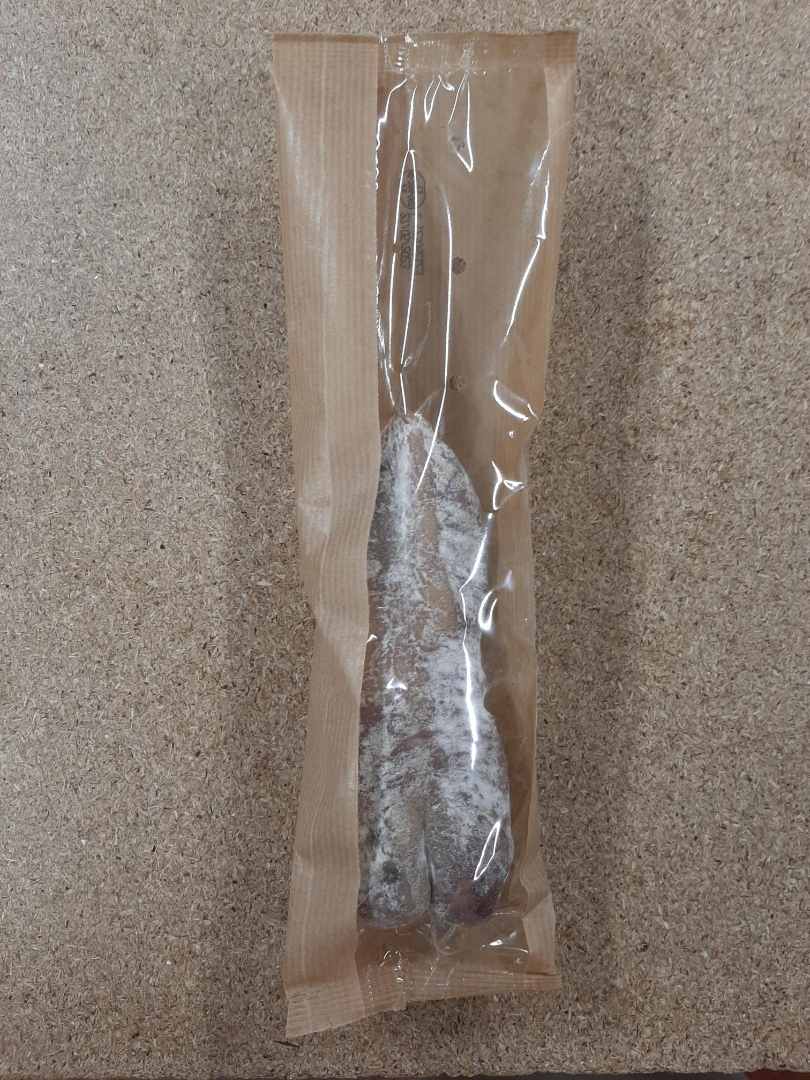 Saucisson sec bio 200g au poivre vert bioporc kraft vpf : photo du produit rappelé le 24/03/2023