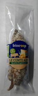 Saucisson sec comte Biocoop clean label 200 bef : photo du produit rappelé le 24/03/2023
