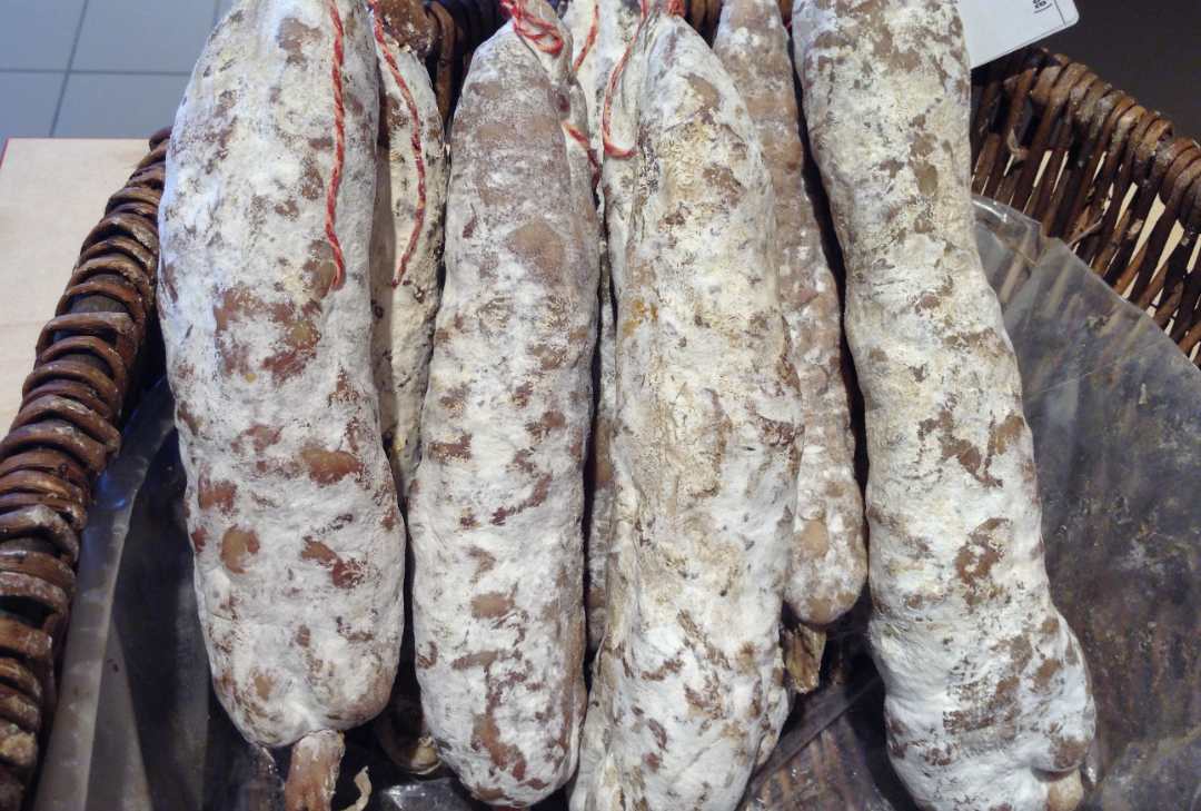 Saucisson sec Ferme des Robins : photo du produit rappelé le 30/04/2025