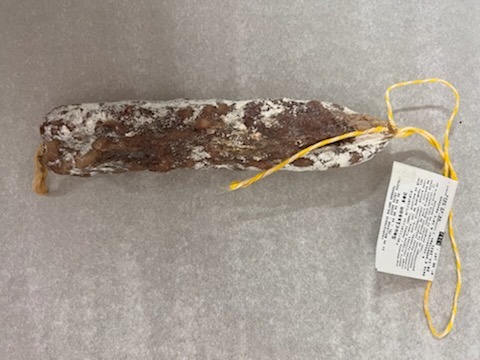 Saucisson sec Les Délices de la Belle Noë : photo du produit rappelé le 10/12/2021