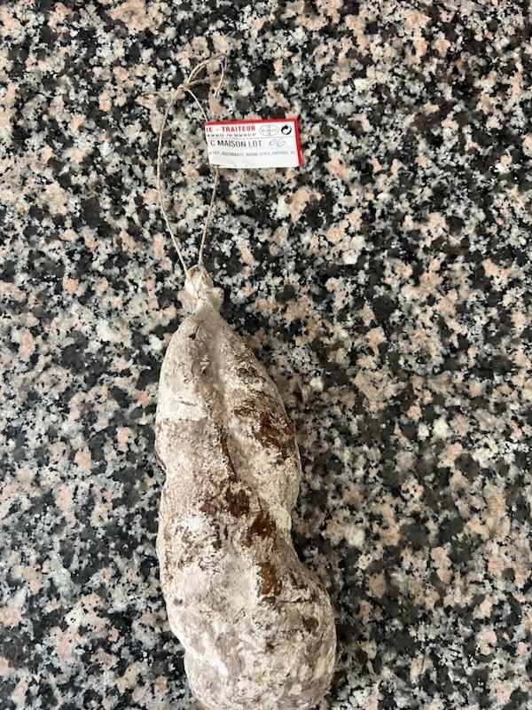 Saucisson sec Maison Mathieu : photo du produit rappelé le 26/05/2023