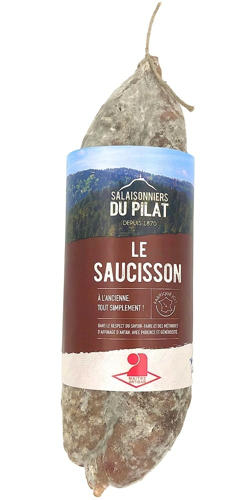 Saucisson sec Salaisonniers du Pilat : photo du produit rappelé le 16/06/2023