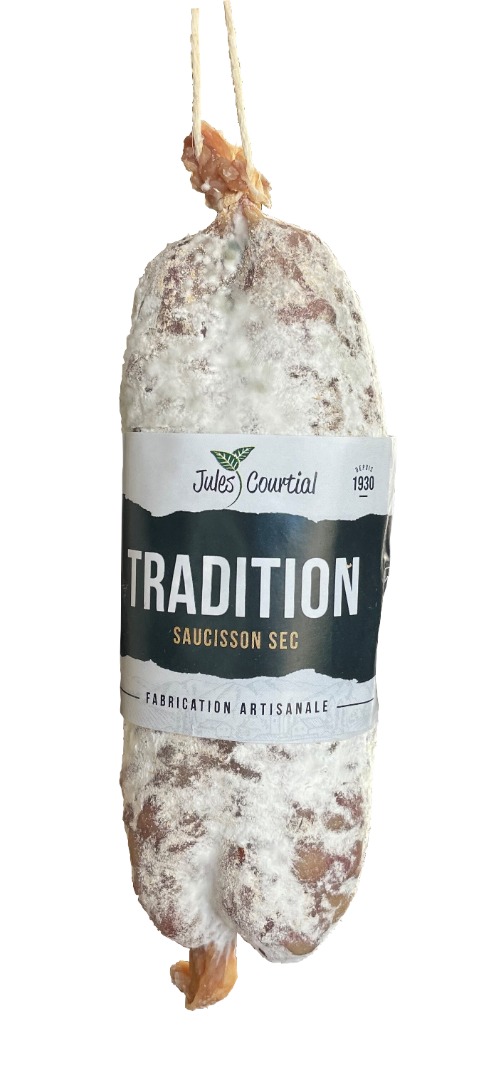 Saucisson tradition vpf Jules Courtial : photo du produit rappelé le 10/04/2026