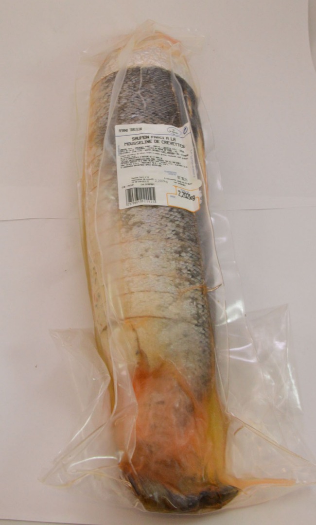 Saumon farci a la mousseline de crevettes Amand Traiteur : photo du produit rappelé le 29/07/2021