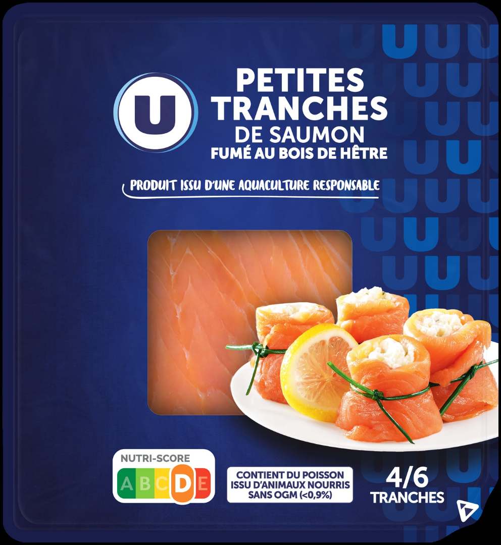 Saumon fume u : photo 3 sur 3 du produit rappelé le 08/10/2024