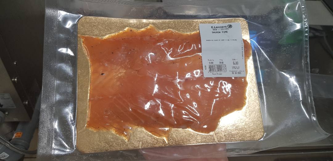 Saumon fume : photo du produit rappelé le 28/09/2021