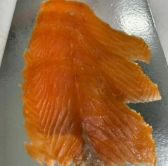 Saumon fumé 6 tranches emincé de saumon fumé 5 baies pavé Hyper U les Arcs : photo du produit rappelé le 16/12/2025