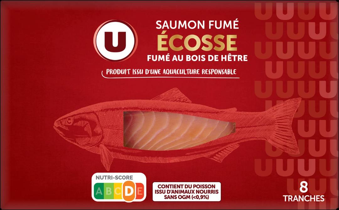 Saumon fumé atlantique ecosse u : photo 3 sur 4 du produit rappelé le 08/10/2024