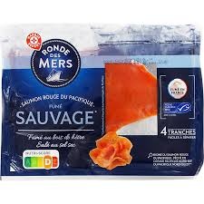 Saumon fumé et filets Marque Repère : photo 3 sur 5 du produit rappelé le 19/08/2026