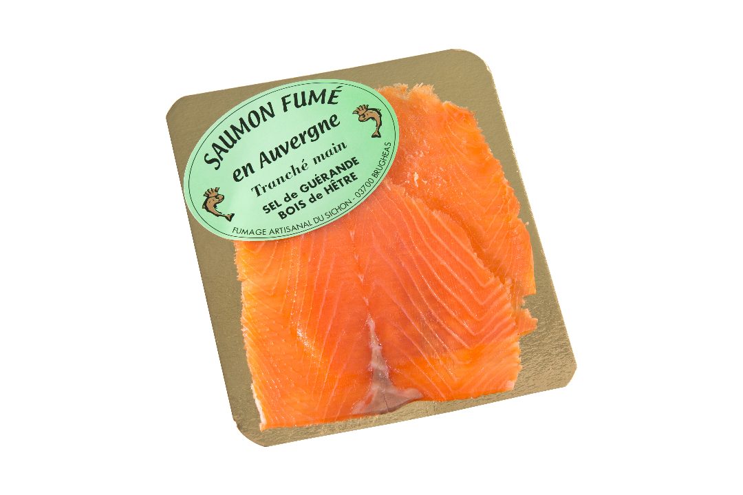 Saumon fumé Fumage Artisanal du Sichon : photo du produit rappelé le 26/03/2024