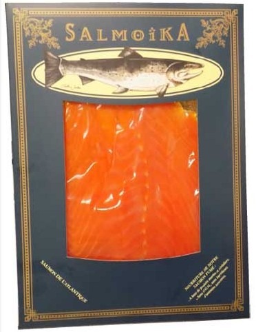 Saumon fume Salmoika : photo du produit rappelé le 20/08/2025