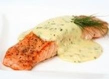 Saumon sauce à l'oseille vendu au rayon autour du comptoir : photo du produit rappelé le 06/05/2021