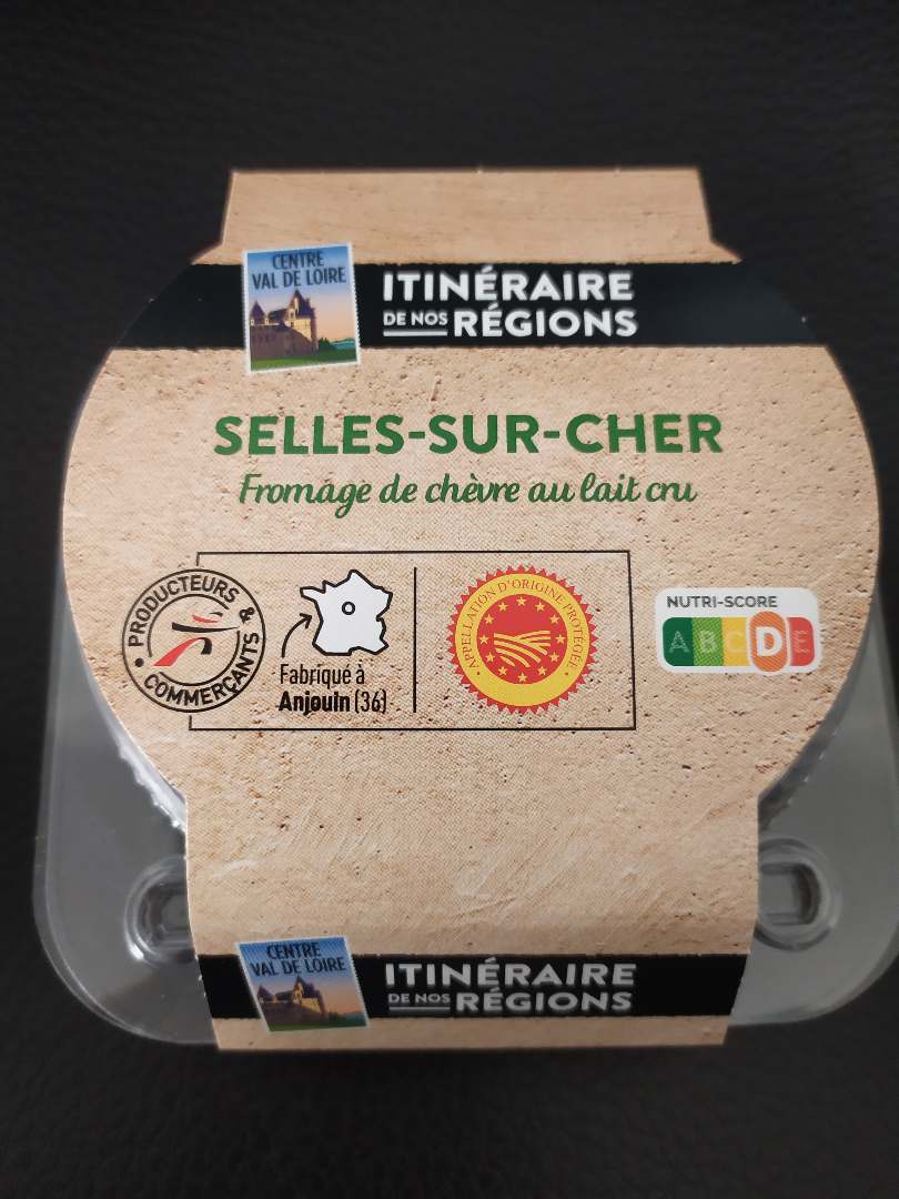 Selles sur cher AOP Itinéraire de Nos Régions : photo du produit rappelé le 01/09/2025