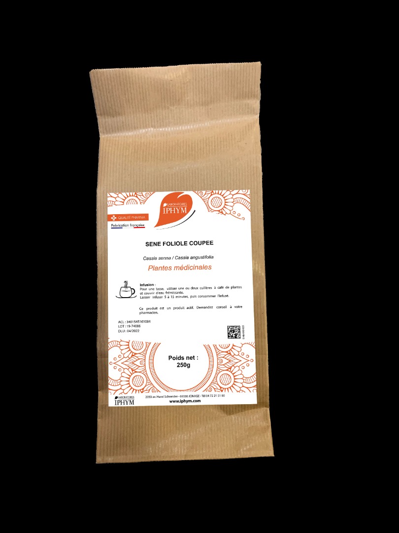Sene foliole coupee 250g Laboratoires Iphym : photo du produit rappelé le 21/10/2024
