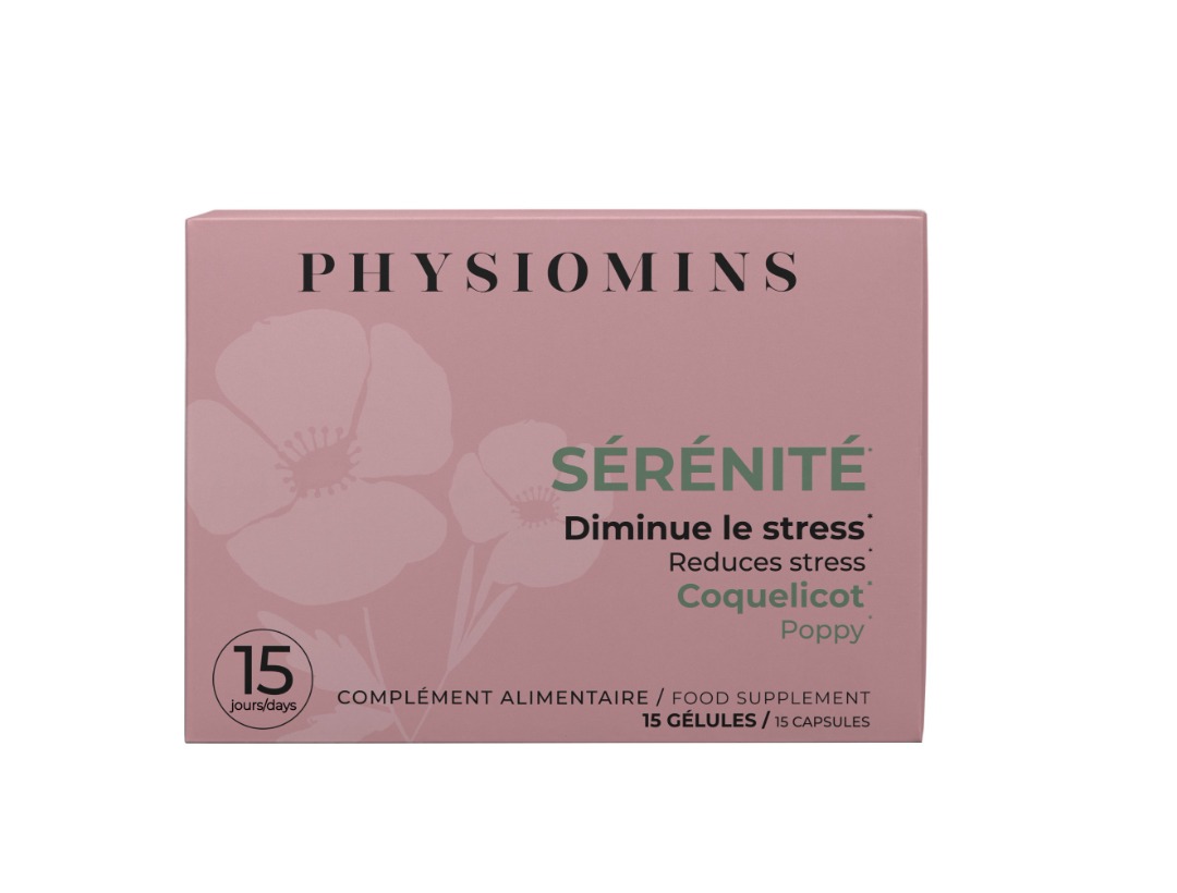 Serenite Physiomins : photo du produit rappelé le 22/09/2023