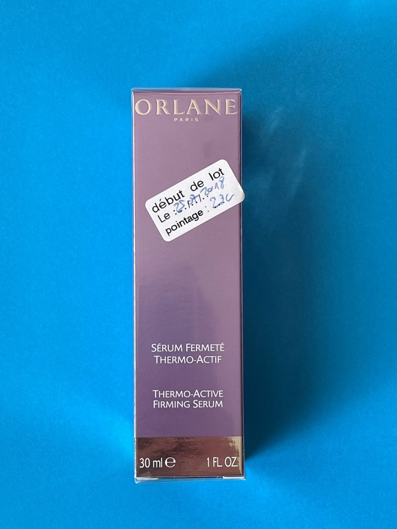 Serum fermete thermo-actif Orlane : photo du produit rappelé le 02/12/2022
